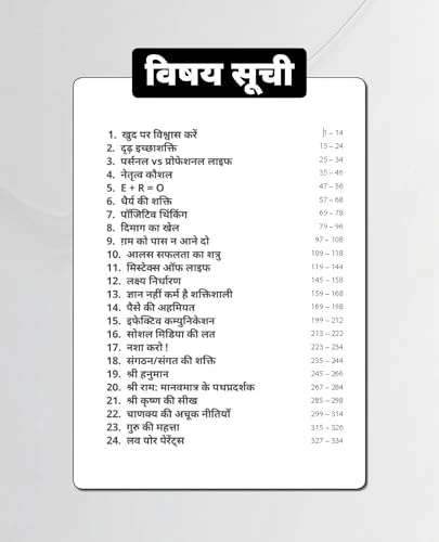 सफलता के 24 अध्याय (24 Chapters of Success) by Sonu Sharma | Hindi Self Help & Motivation Book on Success, Mindset, Habits, Wealth, Leadership, Health & Personal Growth - Image 4