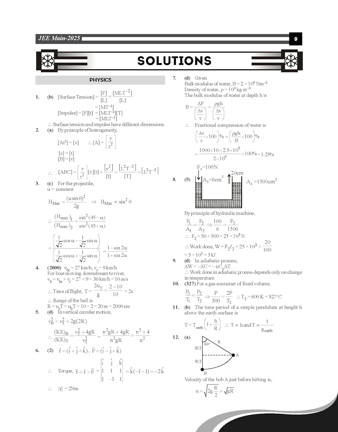 24 New Syllabus Chapter-wise JEE MAIN Previous Years Solved Papers (2002 - 2025) 17th Edition | Physics, Chemistry & Mathematics PYQs New Syllabus Question Bank | Fully Solved - Image 8