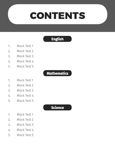 30 Mock Test Series for Olympiads Class 1 Science, Mathematics, English, Logical Reasoning, GK & Computer Science 4th Edition - Image 2