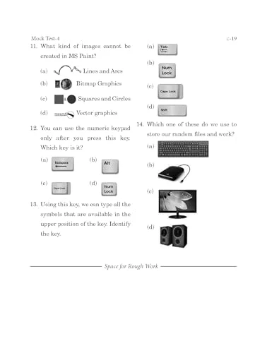 30 Mock Test Series for Olympiads Class 1 Science, Mathematics, English, Logical Reasoning, GK & Computer Science 4th Edition - Image 5