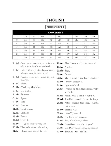 30 Mock Test Series for Olympiads Class 1 Science, Mathematics, English, Logical Reasoning, GK & Computer Science 4th Edition - Image 7