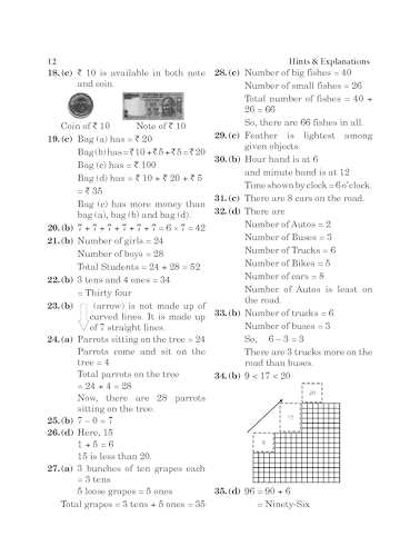 30 Mock Test Series for Olympiads Class 1 Science, Mathematics, English, Logical Reasoning, GK & Computer Science 4th Edition - Image 8