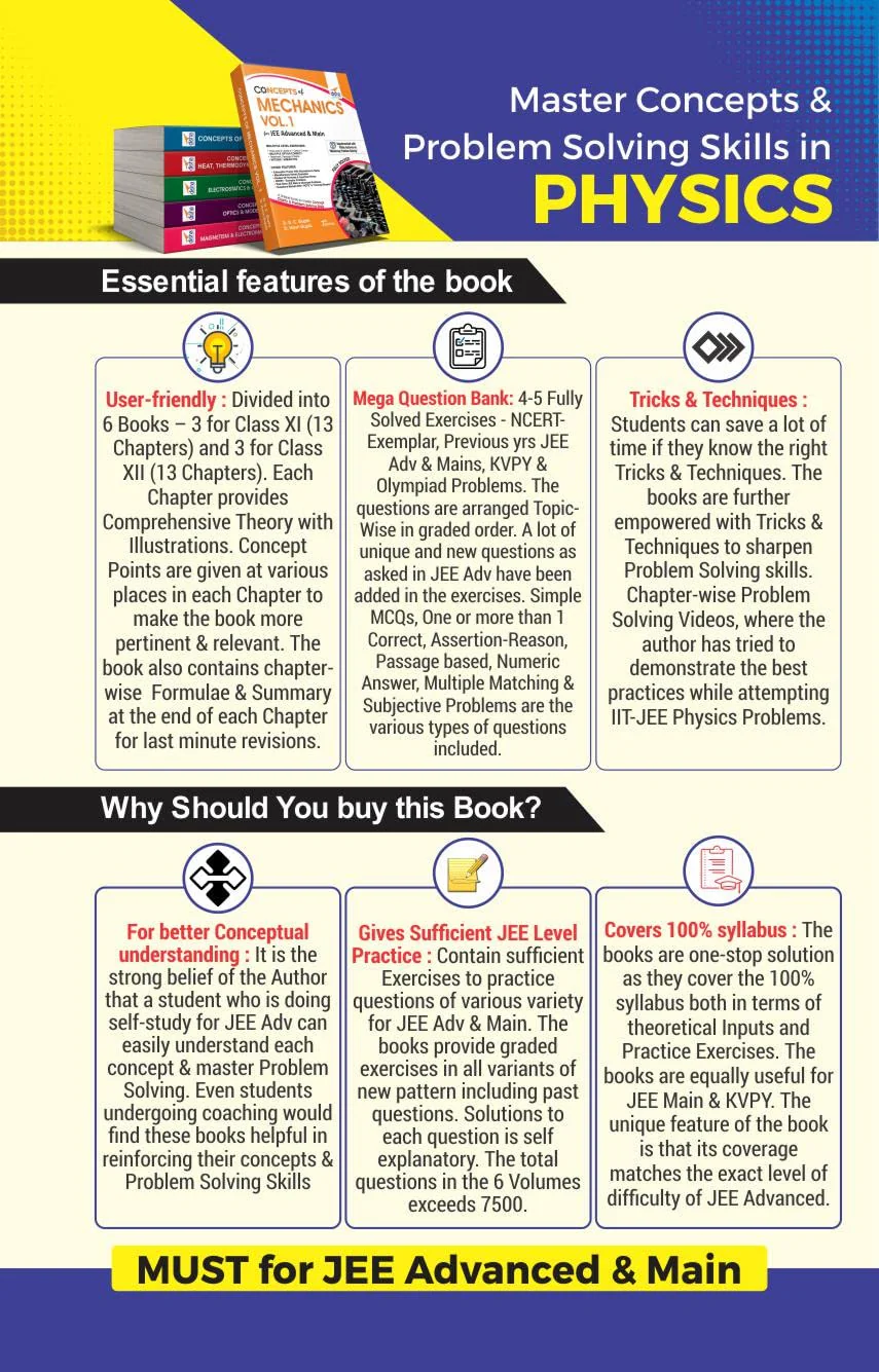 Authentic SHORTCUTS, TIPS & TRICKS in PHYSICS for JEE Main, Advanced & KVPY - Reprint 2022 - Image 4