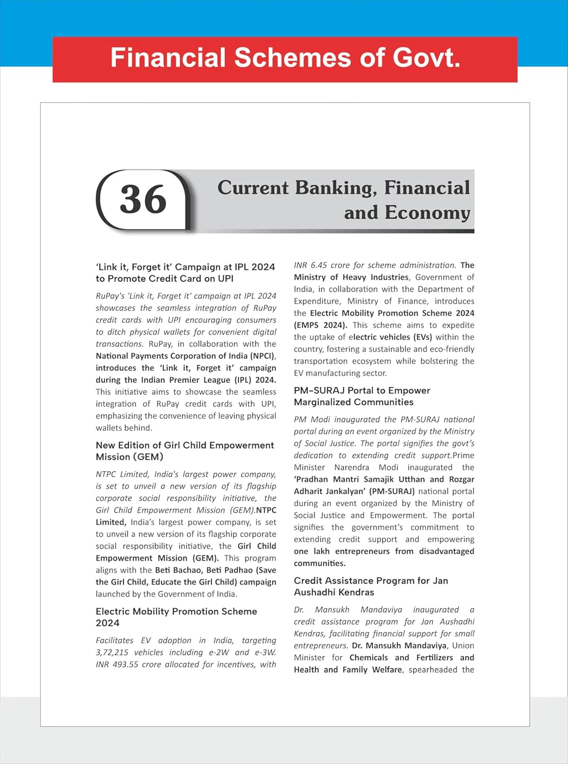 Banking Awareness for SBI, IBPS, RRB, RBI Bank Clerk/ PO & Insurance Exams with PYQs 5th Edition | Explanatory Notes & Practice Questions - Image 4