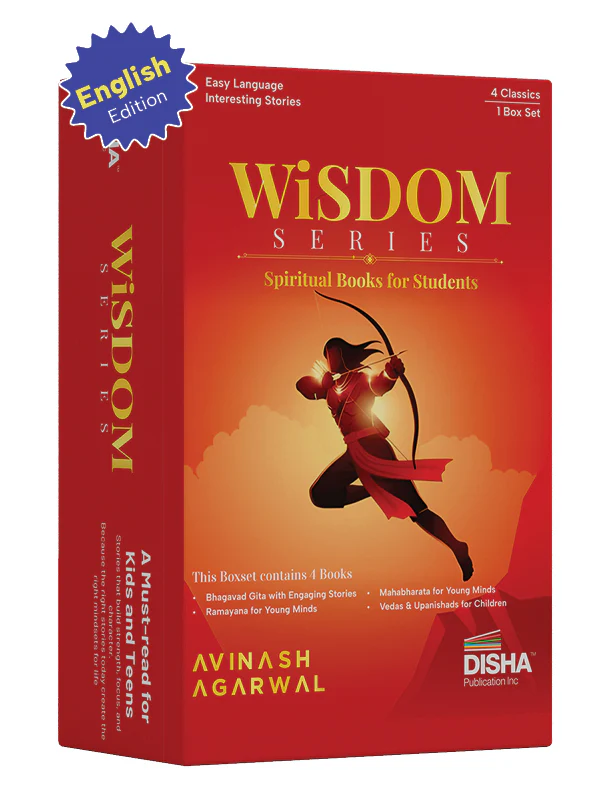 English Edition: Best Of Disha Wisdom Series: Boxset of 4 books containing Stories & Learnings from the Ramayana, Mahabharata, Bhagvad Gita, Vedas & Upanishads | Student Takeaways & Reflections | Teenagers & Parents