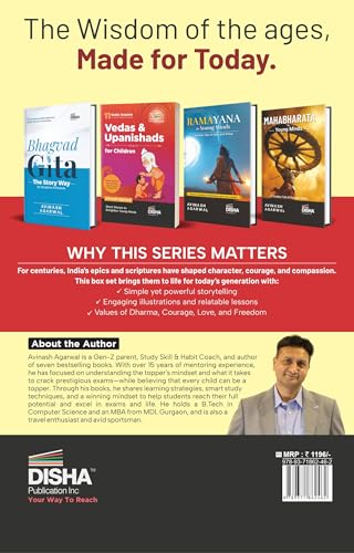 English Edition: Best Of Disha Wisdom Series: Boxset of 4 books containing Stories & Learnings from the Ramayana, Mahabharata, Bhagvad Gita, Vedas & Upanishads | Student Takeaways & Reflections | Teenagers & Parents - Image 2
