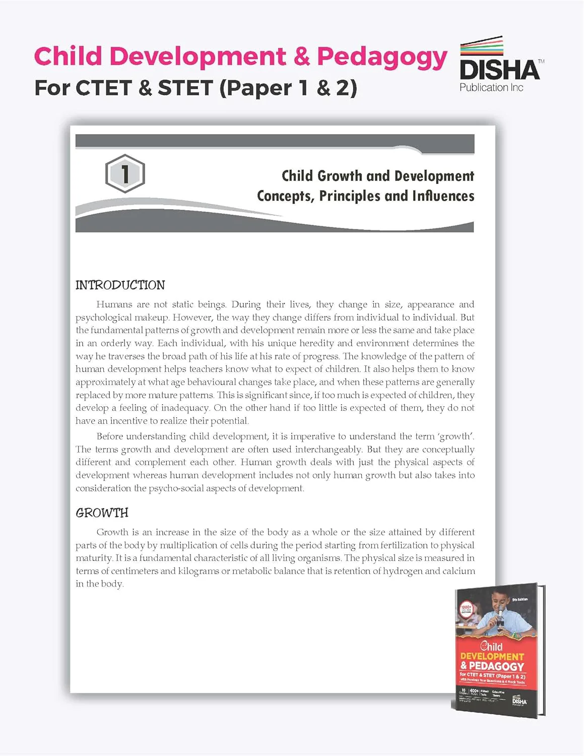 Child Development & Pedagogy for CTET & STET (Paper 1 & 2) with Previous Year Questions & 4 Mock Tests 5th Edition - Image 6