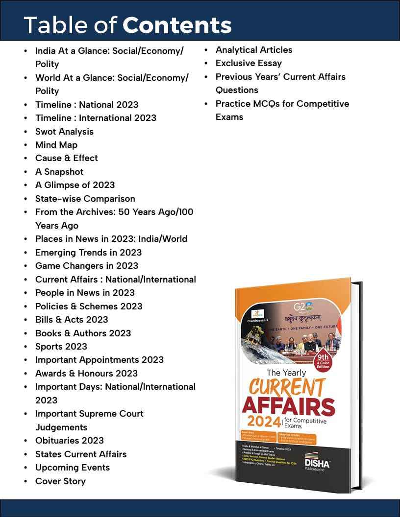 Color Combo (set of 2 Books) The Yearly Current Affairs Combo 2025 & 2024 for Competitive Exams 4th Edition | UPSC, State PSC, SSC, Bank PO/ Clerk, BBA, MBA, RRB, NDA, CDS, CAPF, CRPF - Image 2