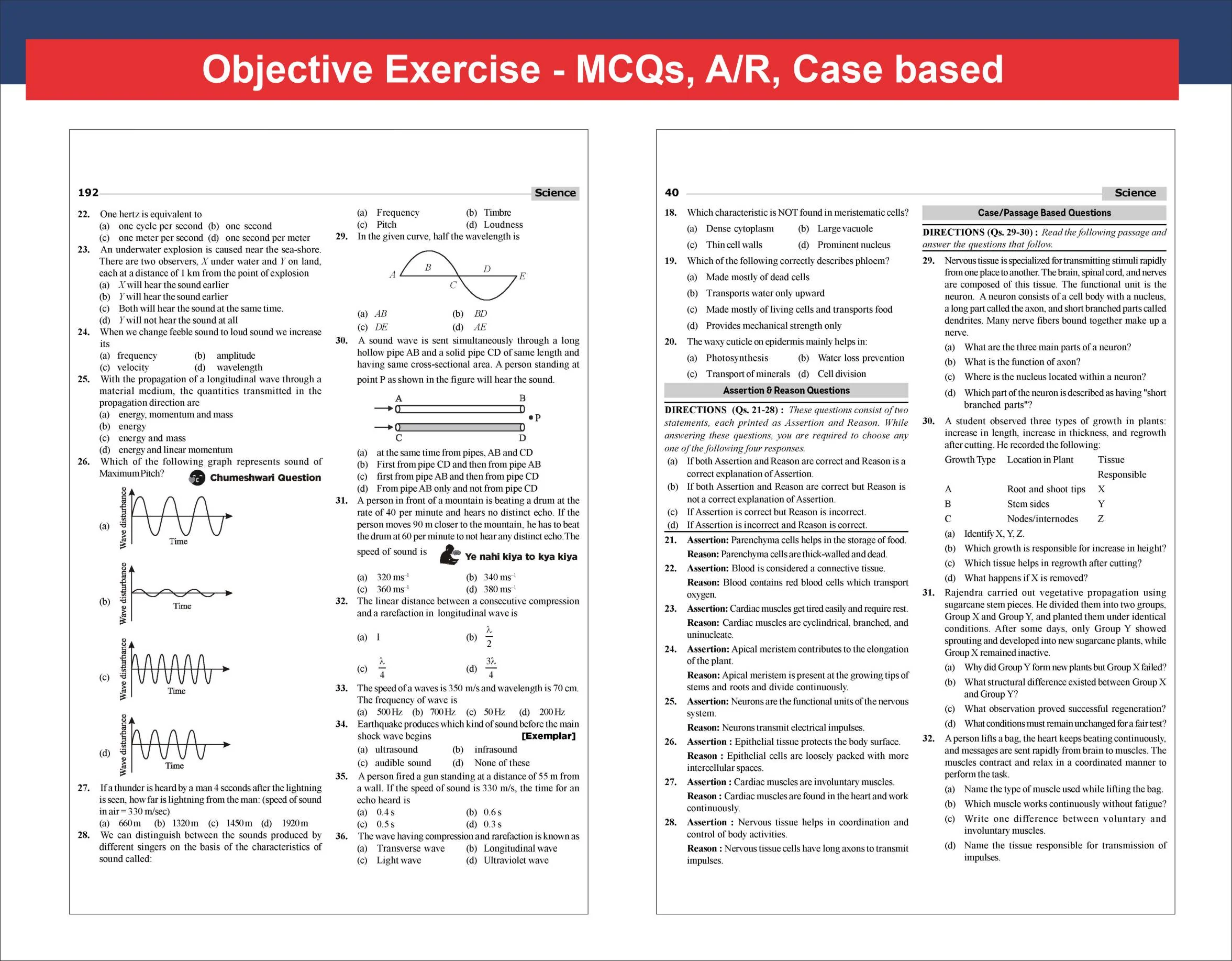 Combo (2 Books) WINR Series CBSE 2026-27 Class 9 Science & Mathematics Chapter-wise Objective & Subjective Question Bank | One-shot solution for 2027 Exam | Fully Solved - Image 6