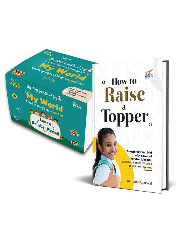 Combo - Early Joys - My First Bundle of Joy Theme 2 - MY WORLD, Children Ages 1 to 5 | Learn, Recall & Relate + How to Raise a Topper