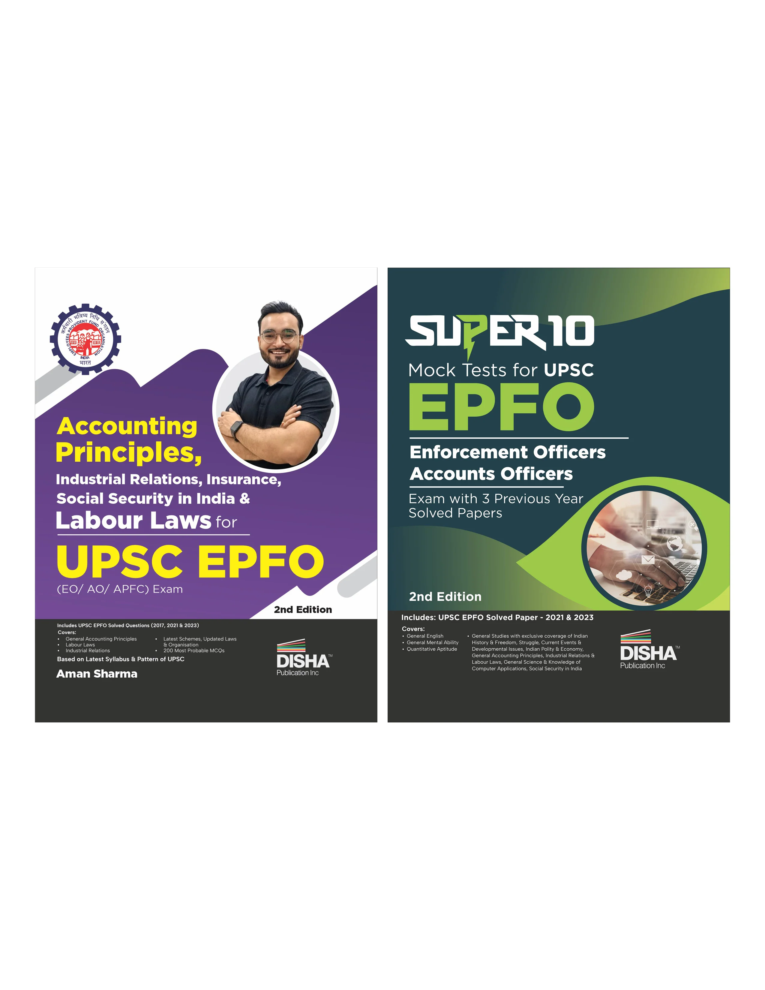 Combo Offer:- Accounting Principles, Industrial Relations Insurance, Social Security in India & Labour Laws for UPSC EPFO + Super 10 Mock Tests for UPSC EPFO (Enforcement Officers/Accounts Officers) Exam with 3 Previous Year Solved Papers 2nd Edition