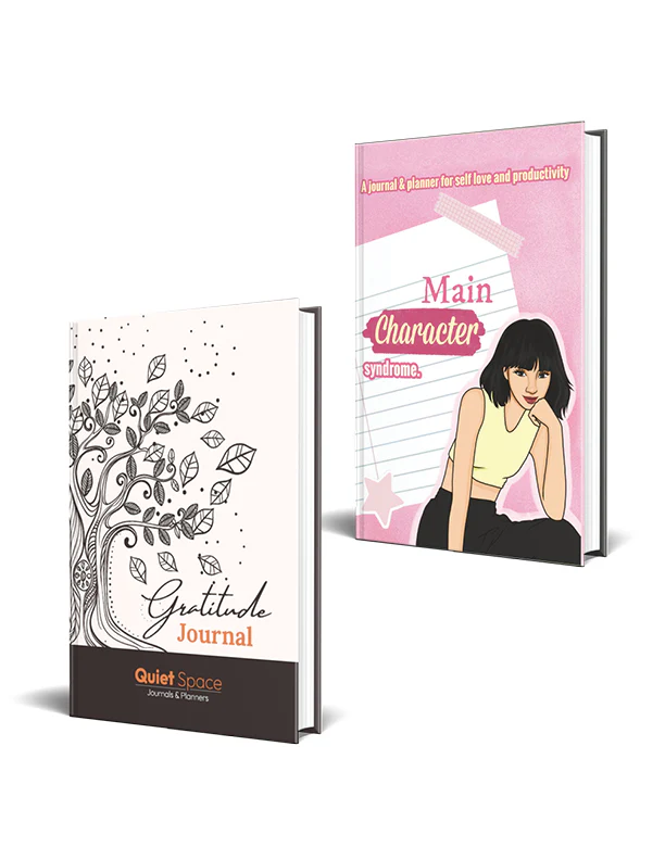 Combo Offer- Disha NXT Gratitude Journal + Main Character Planner Duo