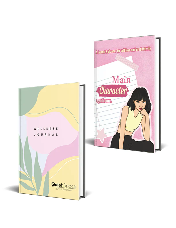 Combo Offer- Disha NXT Wellness Journal + Main Character Planner Duo