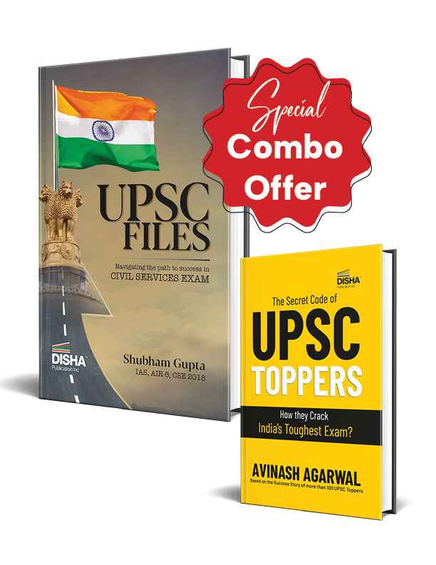Combo Offer- UPSC FILES by IAS Shubham Gupta + The Secret Code of UPSC Toppers