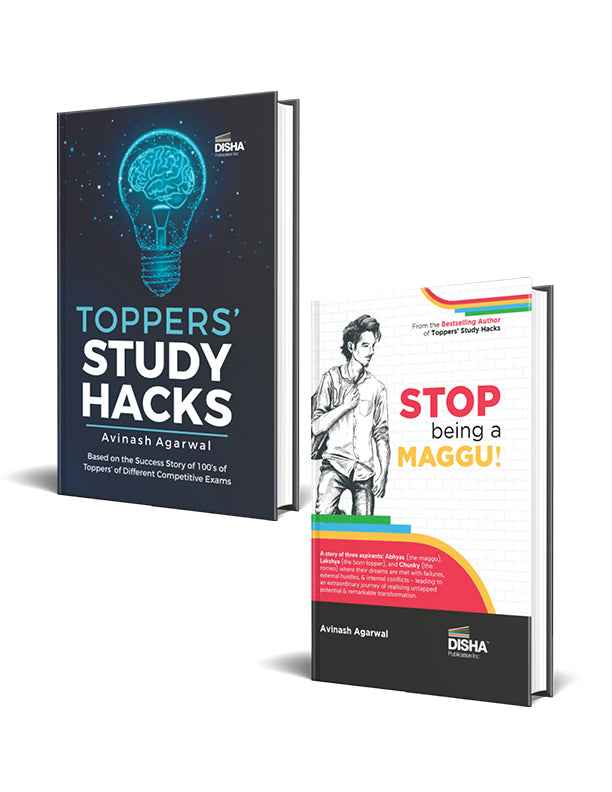 Combo Offer- Topper s Study Hacks+ Stop being a Maggu