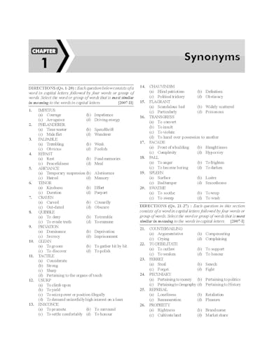 Disha Combo (set of 2 Books) 18 Topic-wise CDS OTA English & General Knowledge Previous Year Solved Papers (2007 - 2024) Phase I & II - 8th Edition | Combined Defence Services PYQs - Image 4