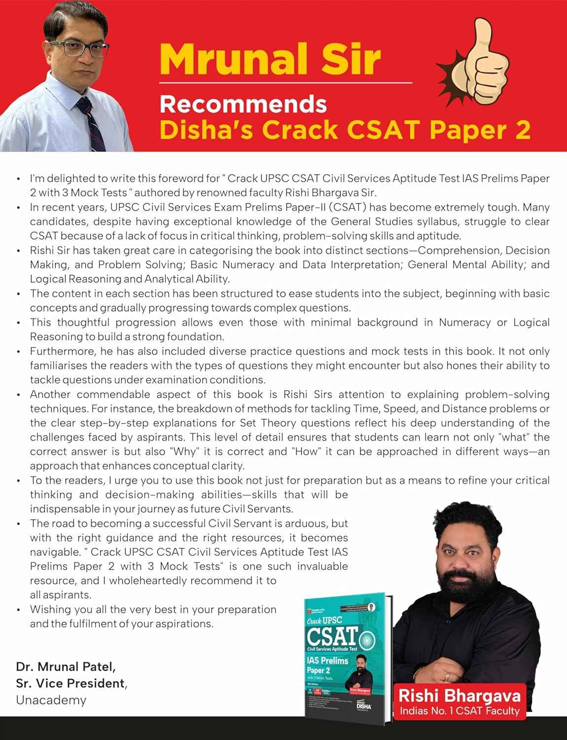 Combo (set of 2 Books) Crack 30 UPSC Civil Services IAS Prelims Papers 1 & 2 - Crack CSAT Guide with 30 Topic-wise Previous Year Solved Papers (1995 - 2024) | General Studies & Aptitude - Image 4
