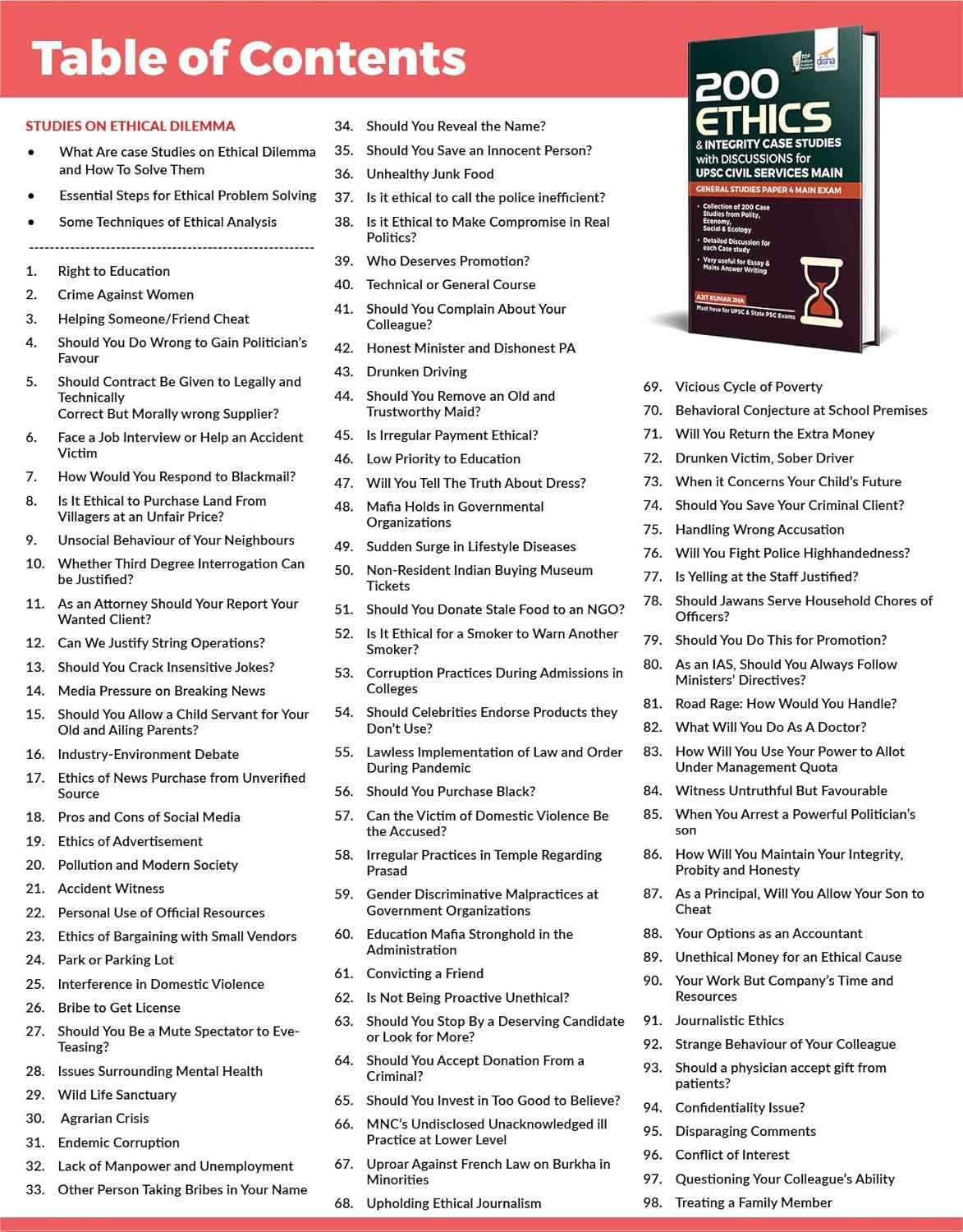 Combo (set of 2 Books) Ethics & Integrity Aptitude IAS Topper Notes with 200 Case Studies for UPSC & State PSC Civil Services | General Studies Paper 4 Prelim & Main Exams | Aniruddh Yadav - Image 6
