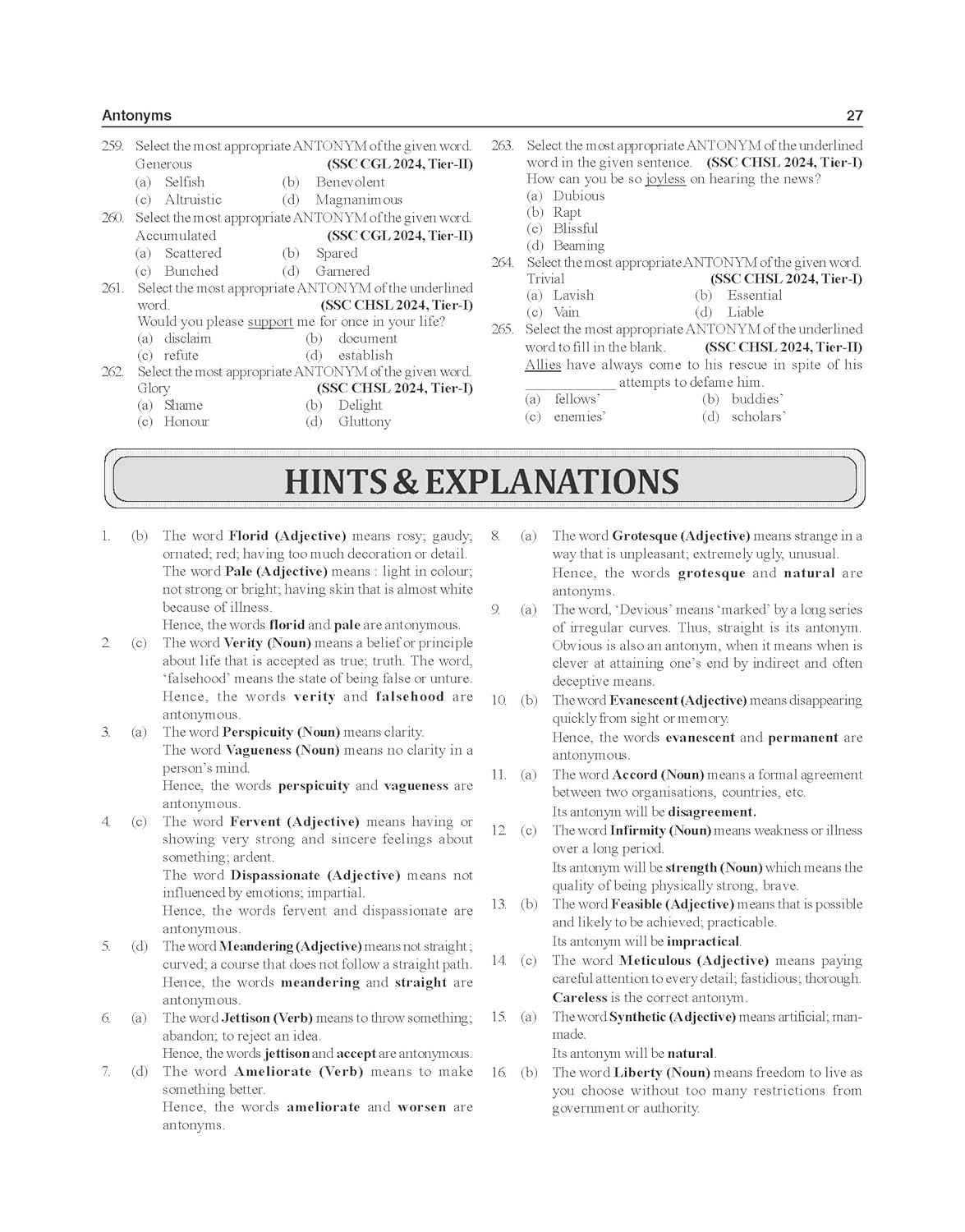 Old Edition - Combo (set of 4 Books) 80 Topic-wise 2025 - 2010 SSC Mathematics, English, Reasoning & General Awareness Solved Papers - CGL (Tier I & II), CHSL (Tier I & II), MTS, CPO & Stenographer 7th Edition - Image 10