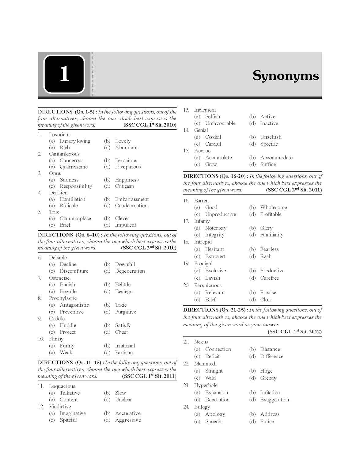 Old Edition - Combo (set of 4 Books) 80 Topic-wise 2025 - 2010 SSC Mathematics, English, Reasoning & General Awareness Solved Papers - CGL (Tier I & II), CHSL (Tier I & II), MTS, CPO & Stenographer 7th Edition - Image 9