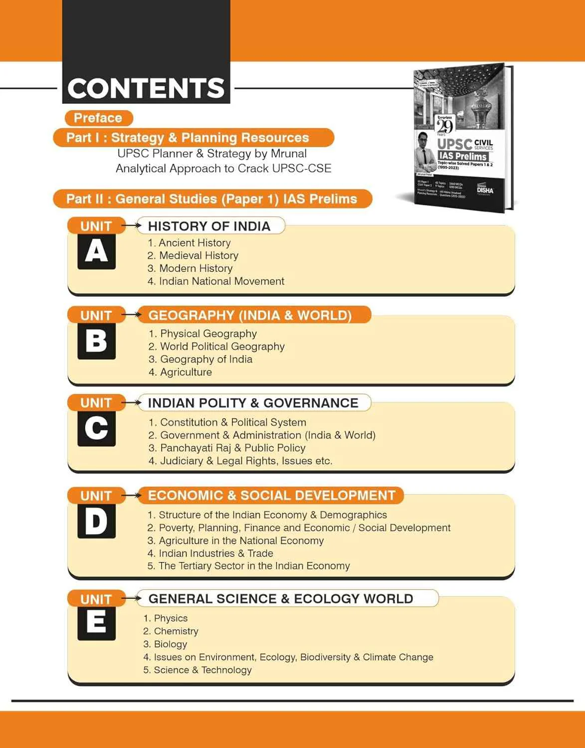 Combo (set of 6 Books) Disha  s Bestseller 29 Years UPSC & State PSC Civil Services Solved Papers with 5 unique Books - Geography through Maps, Mastering Essay & Answer Writing, 121 Social Problems, 200 Ethics Case Studies & GK Encyclopaedia - Image 3