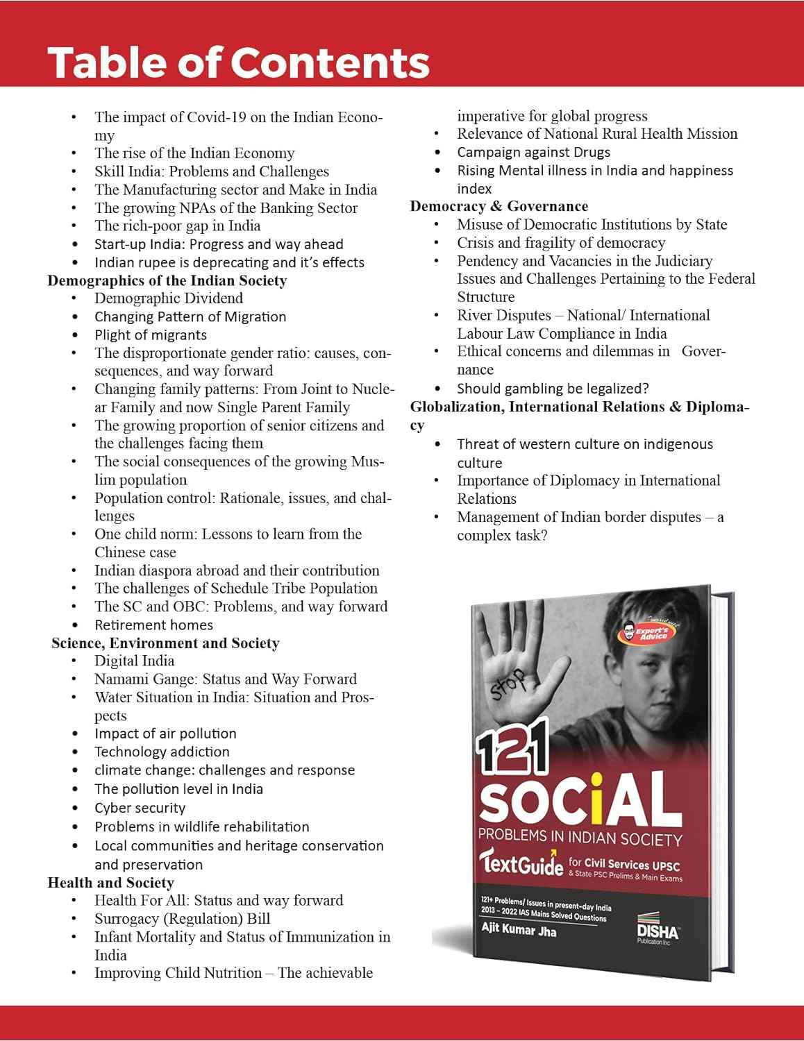 Combo (set of 6 Books) Disha  s Bestseller 29 Years UPSC & State PSC Civil Services Solved Papers with 5 unique Books - Geography through Maps, Mastering Essay & Answer Writing, 121 Social Problems, 200 Ethics Case Studies & GK Encyclopaedia - Image 8