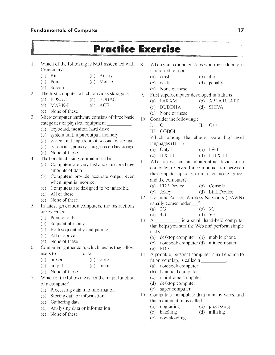 Computer Knowledge for SBI/ IBPS Clerk/ PO/ RRB/ RBI/ SSC/ Insurance Exams 2nd Edition | Theory, Previous Year & Practice Questions, Computer Awareness/ Aptitude/ Fundamentals - Image 7