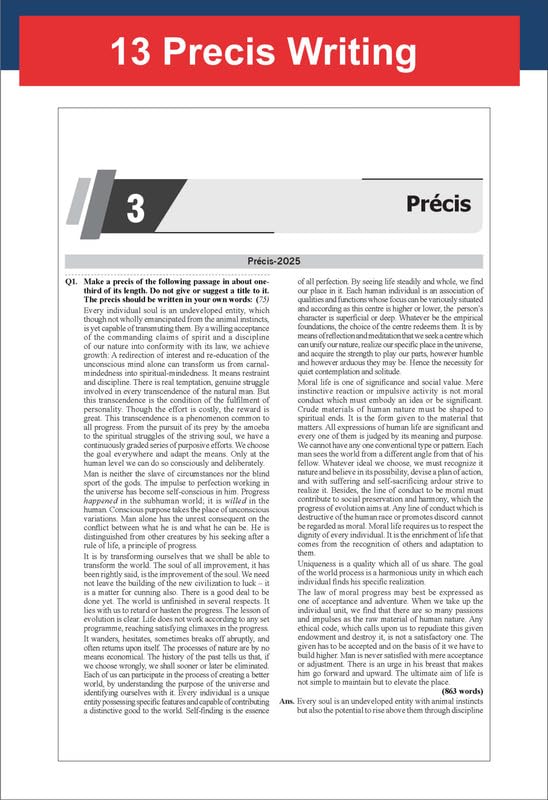 Disha 13 Topic-wise UPSC Civil Services IAS Mains Previous Year Solved Papers (2025 to 2013) for General Studies 1 - 4, Essay & Compulsory English 7th Edition | PYQs Question Bank | For 2026 Exam - Image 6