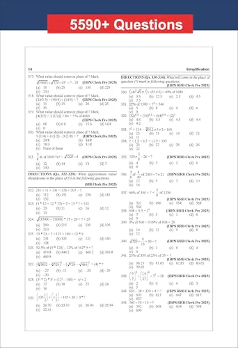 Disha 133 Topic-wise Quantitative Aptitude & Data Interpretation Previous Year Question Bank for IBPS/ SBI/ RRB/ RBI Bank Clerk/ PO Prelim & Main Exams (2015 - 2026) 10th Edn | 100% Solved PYQs - Image 7