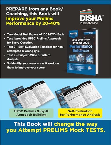 Disha 31 Topic-wise UPSC Civil Services IAS Prarambhik Previous Varsh Solved Papers 1 & 2 (1995 - 2025) 15th Hindi Edn | Samanya Adhyayan General Studies & CSAT Aptitude Prelim PYQs Question Bank for 2026 - Image 9