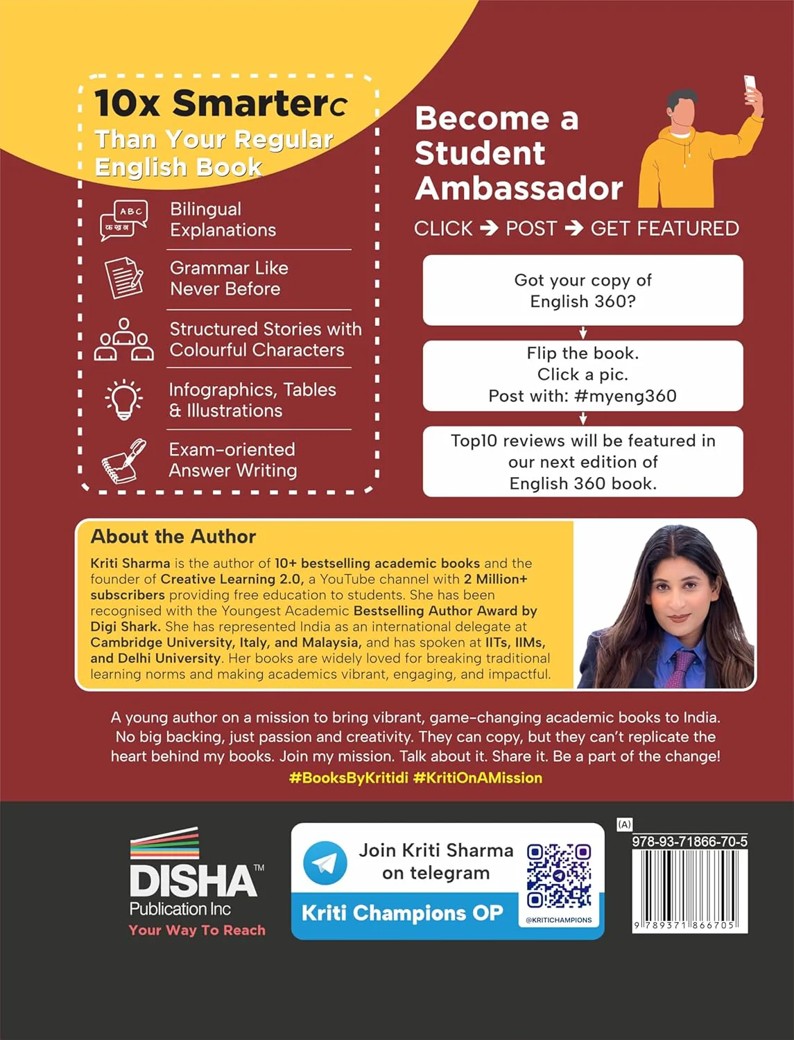 Disha 360 English Literature & Language NCERT Simplified CBSE Class 10 for 2027 Exam | Concepts with Question Bank by Kriti Sharma | Theory, PYQs, Competency & NCERT Questions - Image 2