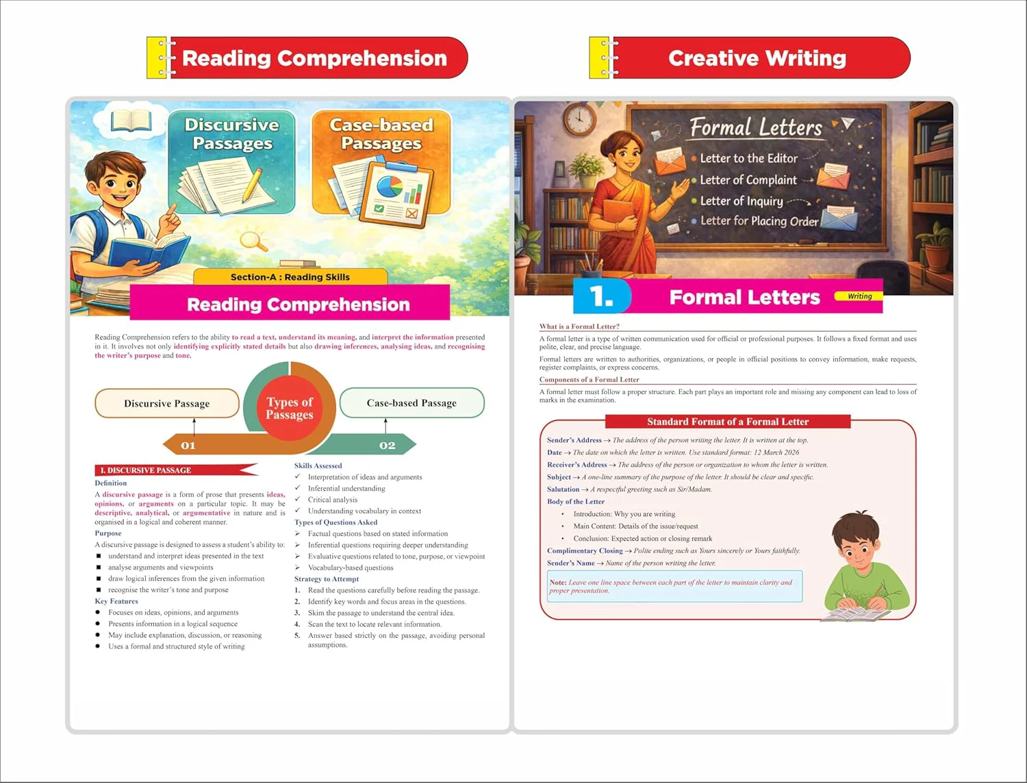 Disha 360 English Literature & Language NCERT Simplified CBSE Class 10 for 2027 Exam | Concepts with Question Bank by Kriti Sharma | Theory, PYQs, Competency & NCERT Questions - Image 7
