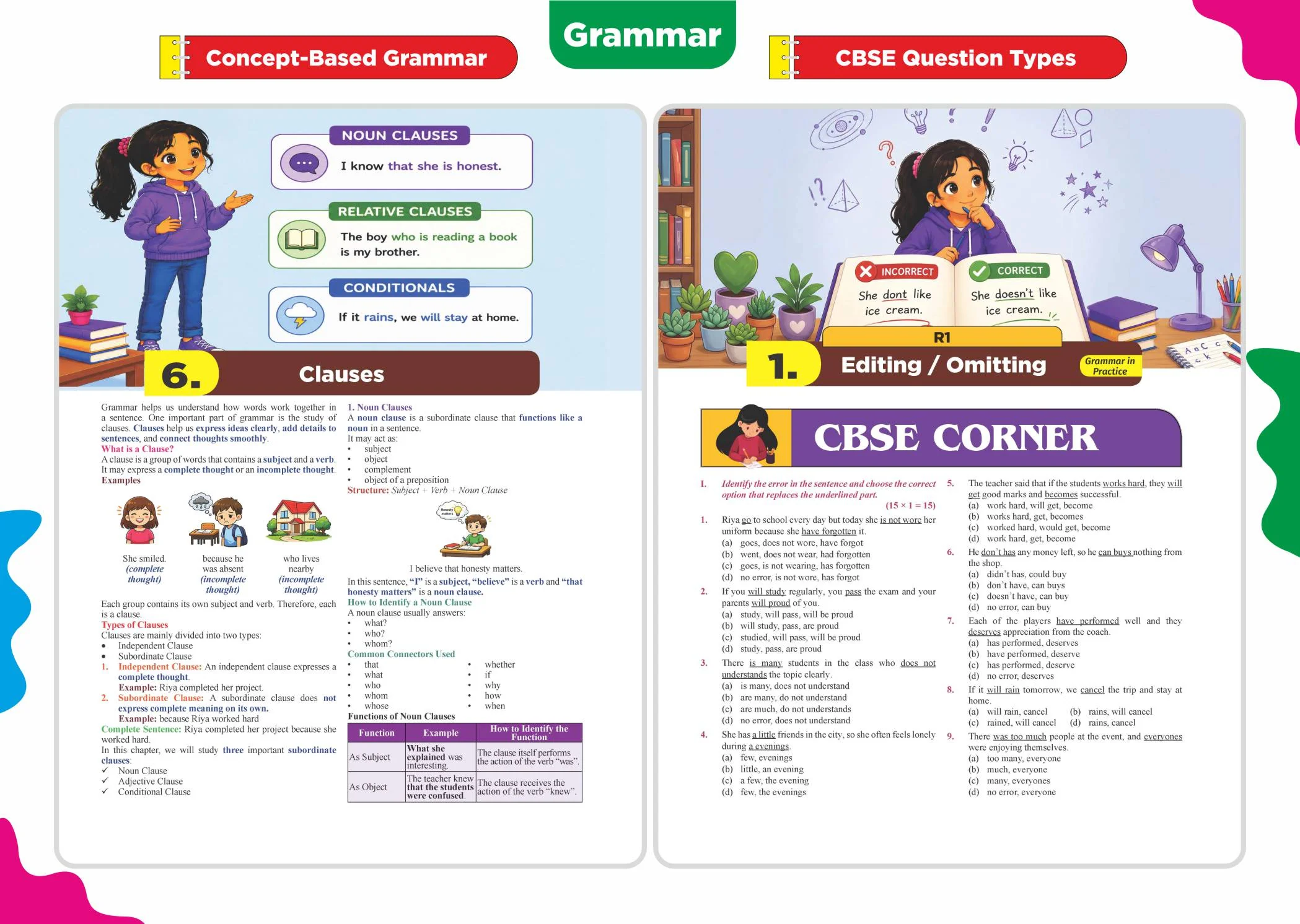 Disha 360 English NCERT KAVERI Simplified CBSE Class 9 for 2027 (R1 & R2) Exam | Kaveri Class 9 English Book by Kriti Sharma | Grammar, Reading, Writing Skills & Literature with Question Bank - Image 5