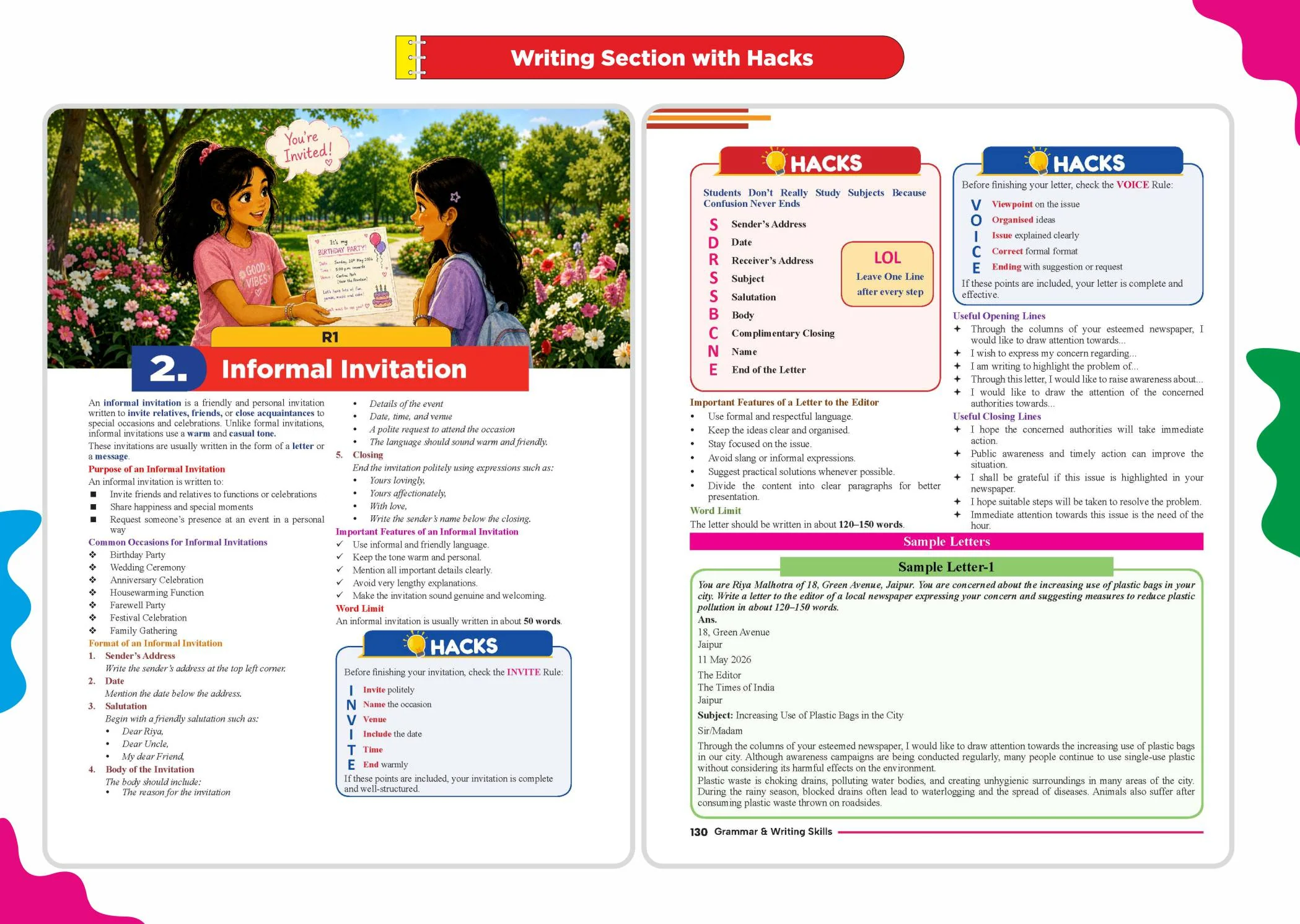 Disha 360 English NCERT KAVERI Simplified CBSE Class 9 for 2027 (R1 & R2) Exam | Kaveri Class 9 English Book by Kriti Sharma | Grammar, Reading, Writing Skills & Literature with Question Bank - Image 6