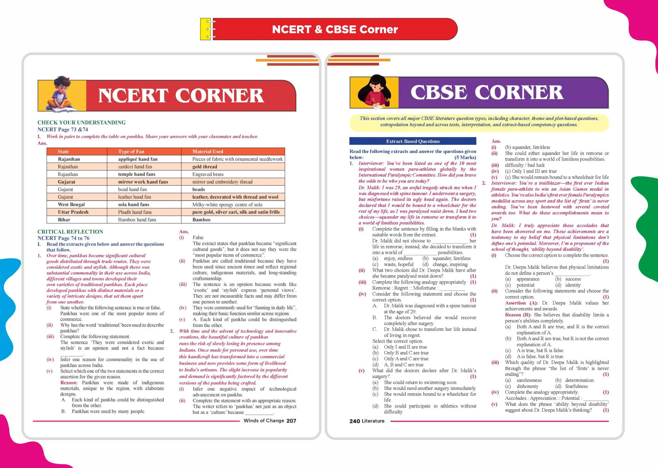 Disha 360 English NCERT KAVERI Simplified CBSE Class 9 for 2027 (R1 & R2) Exam | Kaveri Class 9 English Book by Kriti Sharma | Grammar, Reading, Writing Skills & Literature with Question Bank - Image 9