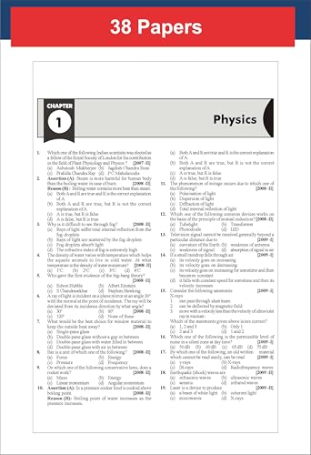 Disha 38 Previous Year CDS & CDS OTA General Knowledge Chapter/Topic-wise Solved Papers Phase I & II (2007 - 2025) 6th Edition | Combined Defence Services PYQsQuestion Bank - Image 5
