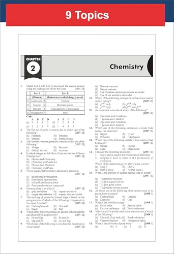 Disha 38 Previous Year CDS & CDS OTA General Knowledge Chapter/Topic-wise Solved Papers Phase I & II (2007 - 2025) 6th Edition | Combined Defence Services PYQsQuestion Bank - Image 6