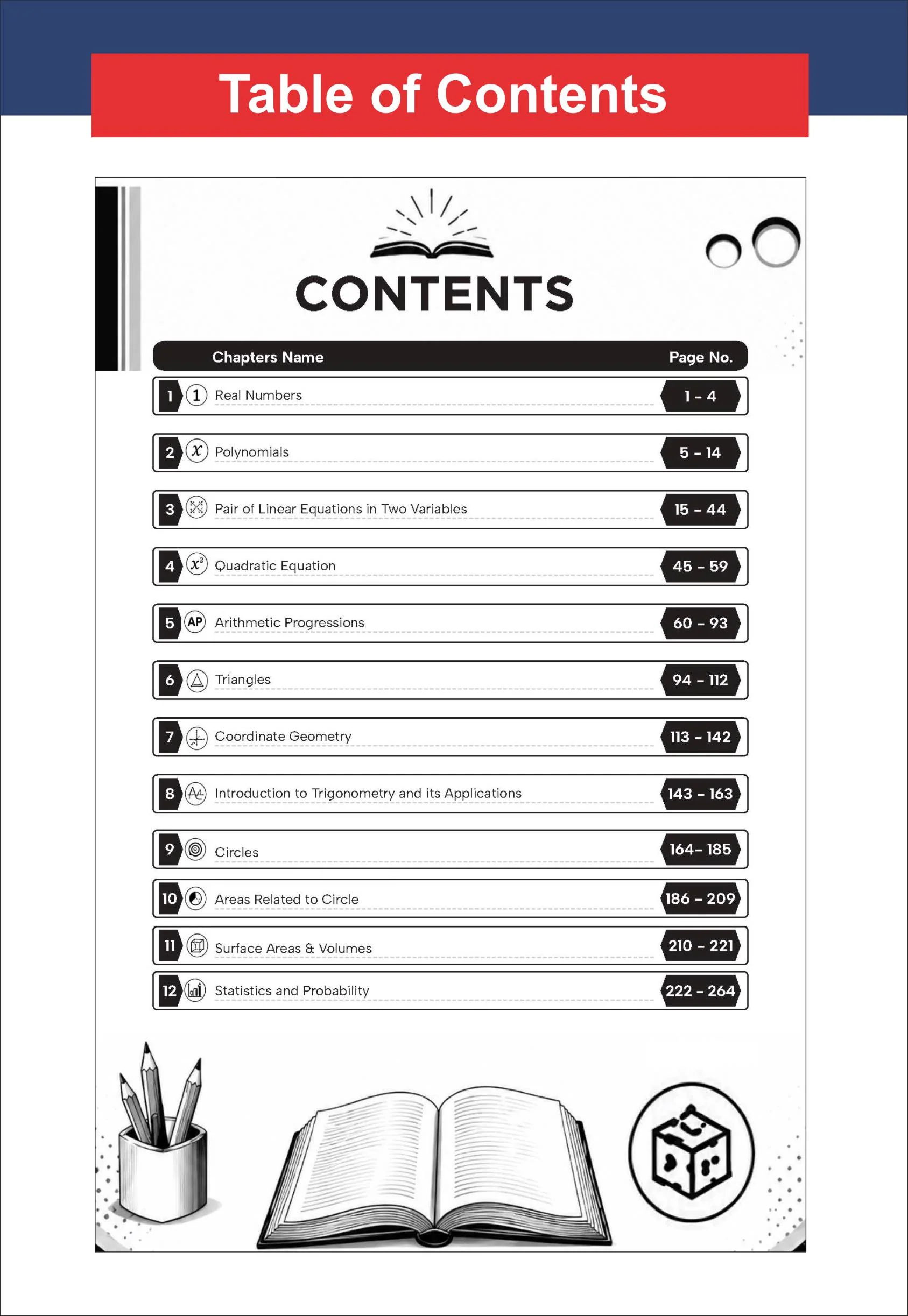 Disha Combo (2 Books) TopperX New Syllabus Chapter-wise NCERT Exemplar for Class 10 Science & Mathematics | Solutions with 100% Reasoning | For Class X 2027 Exam - Image 3