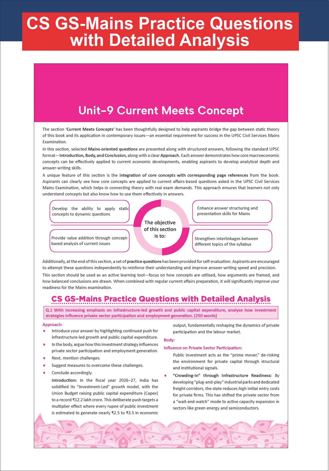 Disha Combo (3 Books) Indian Economy Simplified with PYQ Analysis for UPSC & State PSC Civil Services Exams | Macroeconomics & Indian Economic Development | Infographics, Mindmaps, Pictures & Tables - Image 7