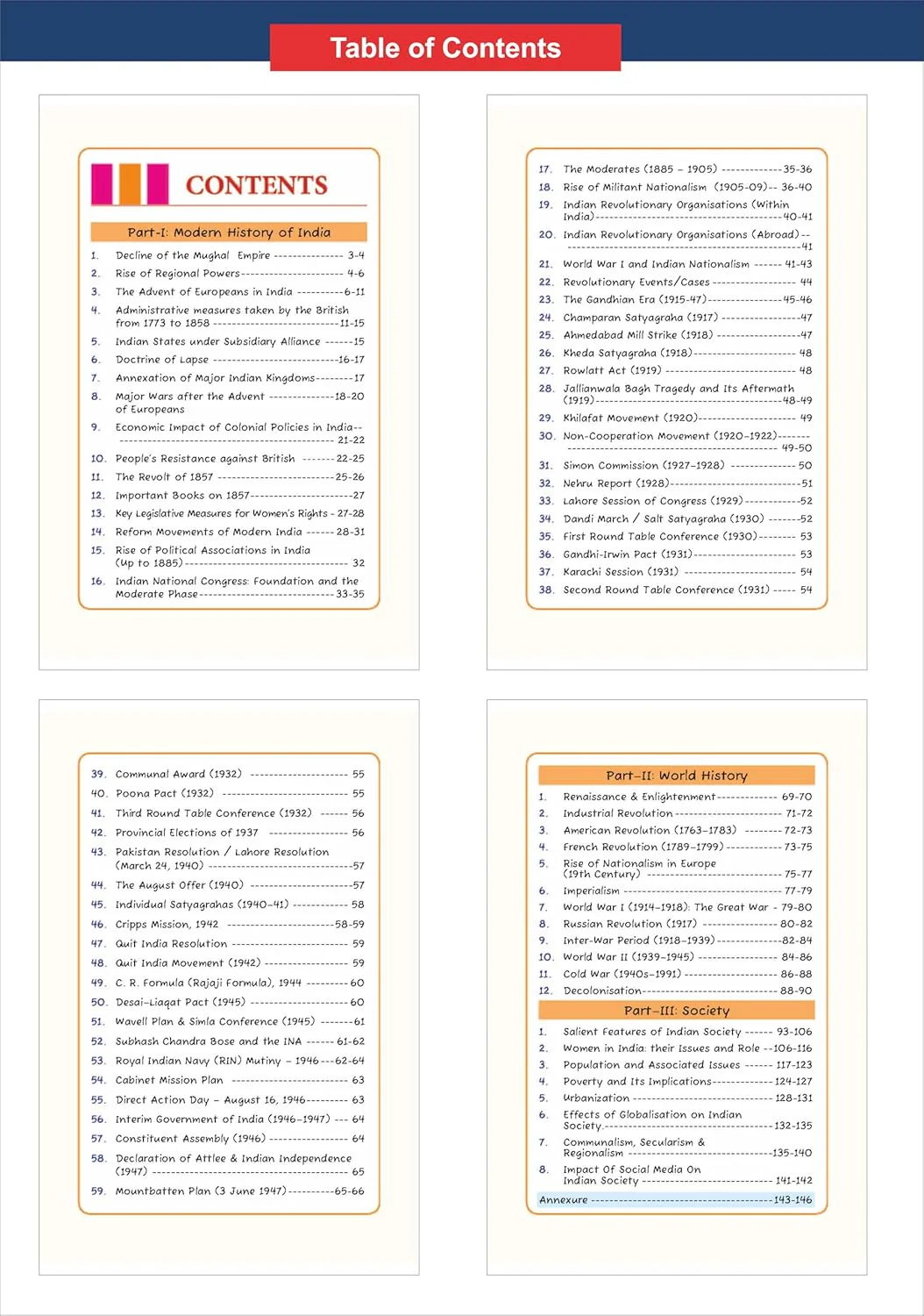 Disha Combo (3 Books) Quantum General Studies Paper I Pocket Revision Notes for Civil Services | UPSC & State PSC Prelims & Mains | four-colour Handwritten Notes | Geography & Indian History - Image 7