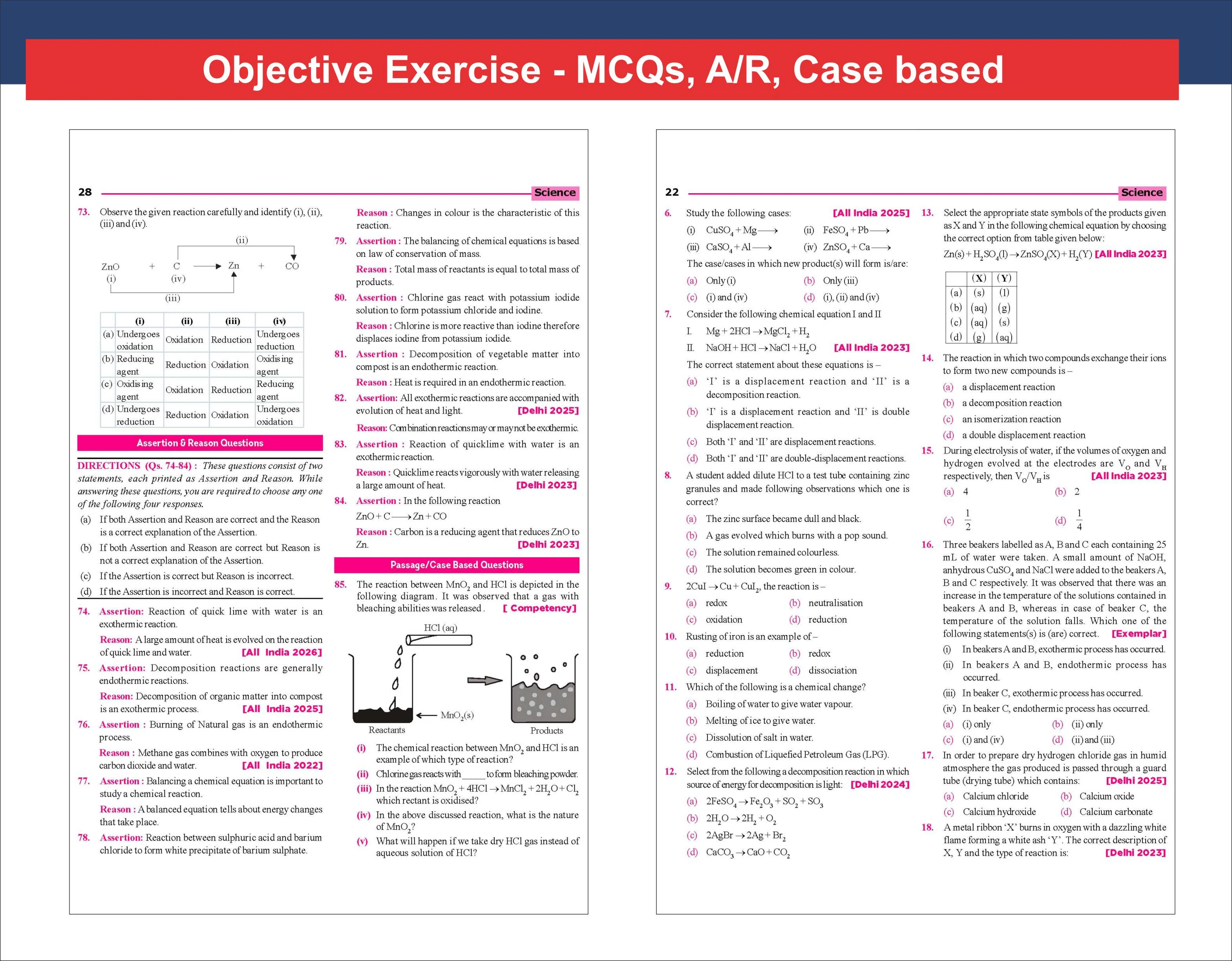Combo (4 Books) WINR Series CBSE 2026-27 Class 10 Science, Mathematics, Social Science & English Lang. & Lit. Chapter-wise Objective & Subjective Question Bank with FREE Flash Cards | For 2027 Exam - Image 7