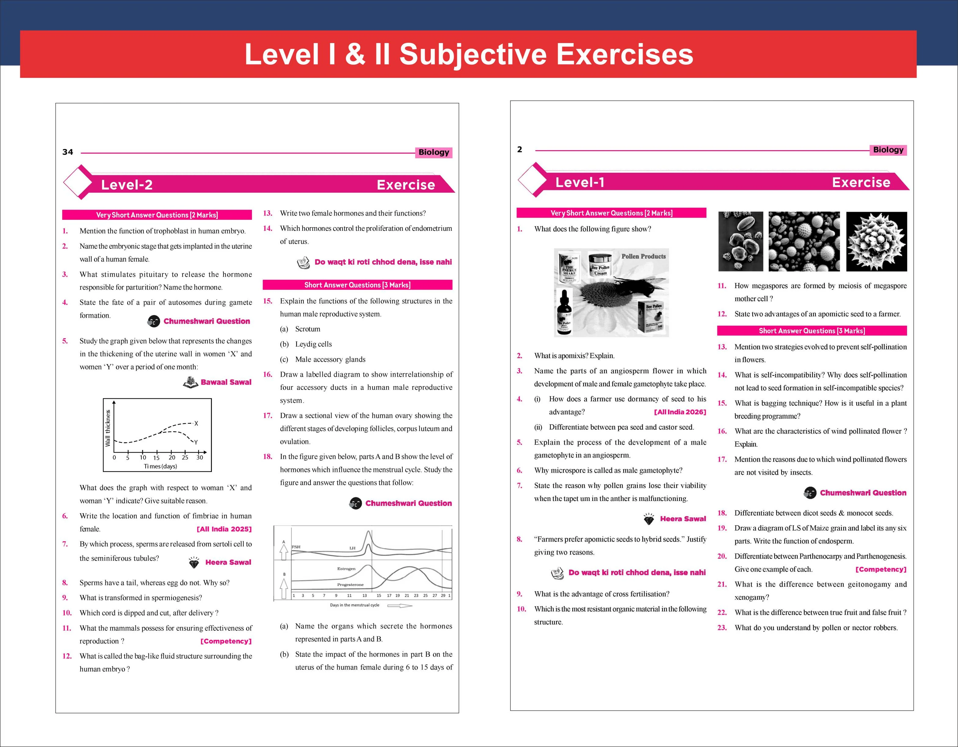 Combo (4 Books) WINR Series CBSE 2026-27 Class 12 Physics, Chemistry, Biology & English Core Chapter-wise Objective & Subjective Question Bank with FREE Flash Cards | For 2027 Exam | Fully Solved - Image 9