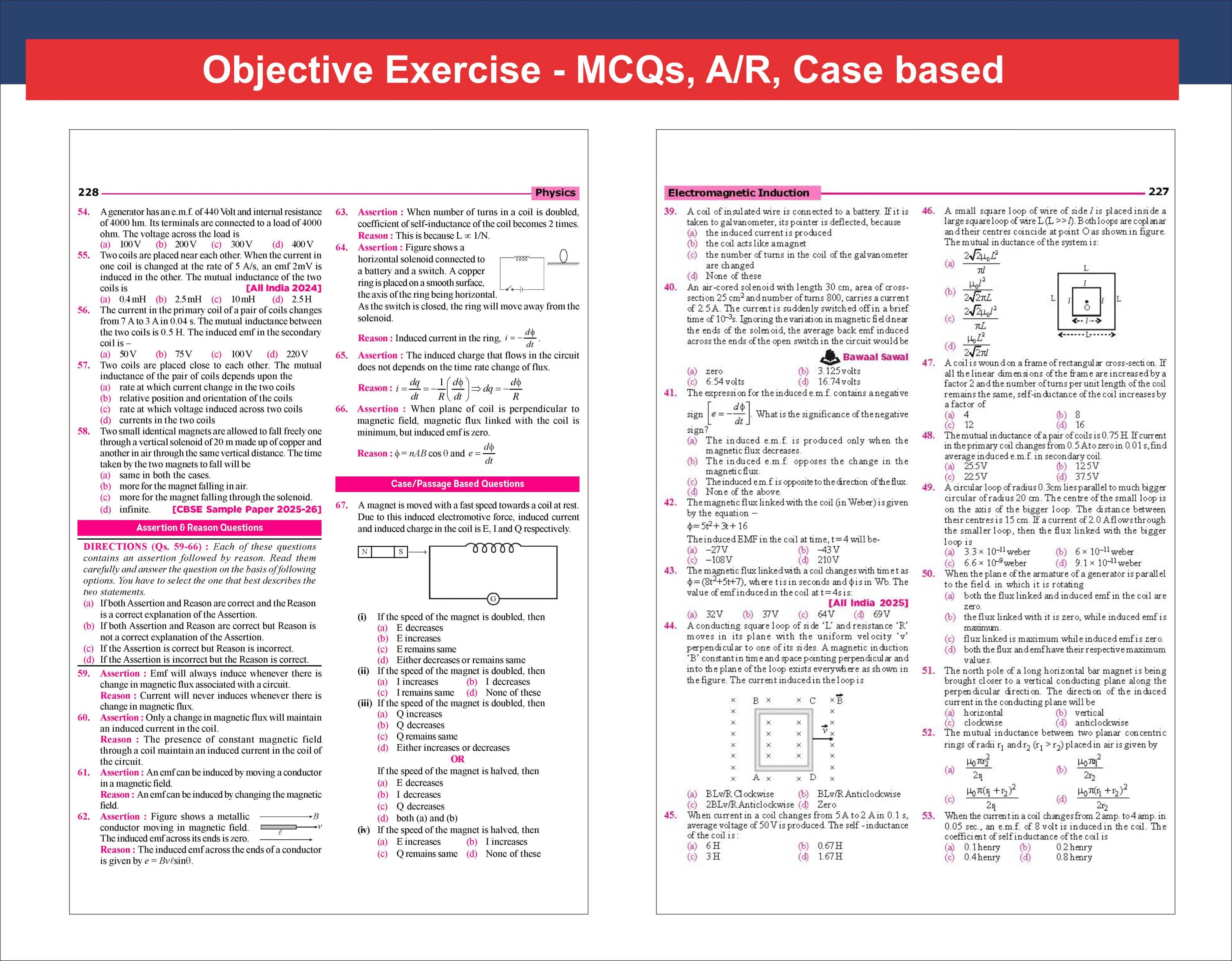 Combo (4 Books) WINR Series CBSE 2026-27 Class 12 Physics, Chemistry, Mathematics & English Core Chapter-wise Objective & Subjective Question Bank with FREE Flash Cards | For 2027 Exam | Fully Solved - Image 7