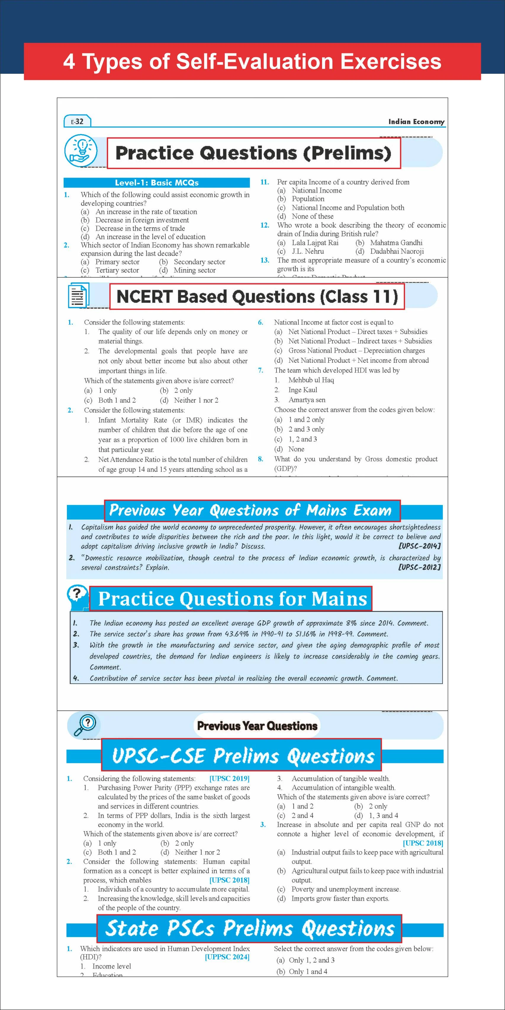 Disha Combo (7 Books) General Studies Compendium with NCERT coverage for UPSC & PSC Civil Services 2026 Prelims & Mains 8th Edn | History, Polity, Economy, Geography, Sci & Tech, Environment & GK - Image 5