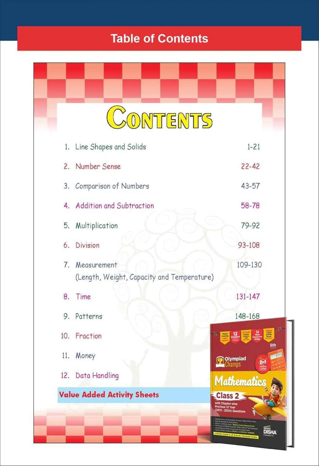 Old Edition - Disha Combo Class 2 (set of 3 Books) Olympiad Champs Science, Maths & English with Previous 12 Year (2013 - 2024) Questions 6th Edition | Theory, PYQs & Practice Exercise | SOF, IMO, NSO, IEO | - Image 5