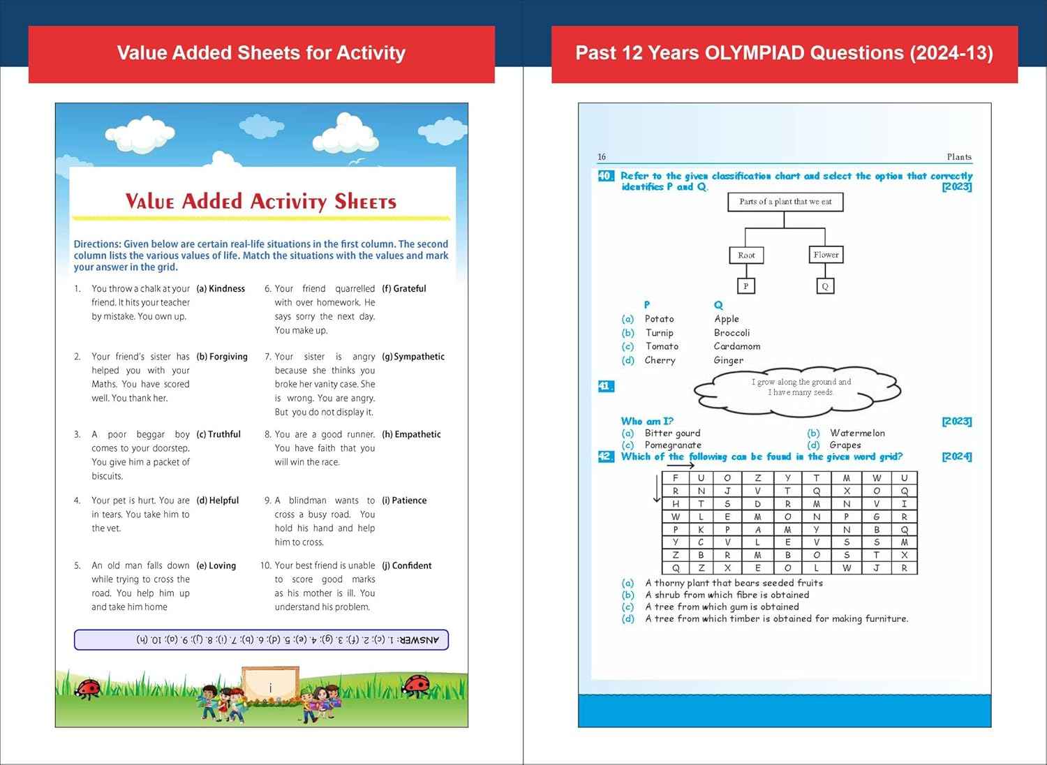 Old Edition - Disha Combo Class 2 (set of 3 Books) Olympiad Champs Science, Maths & English with Previous 12 Year (2013 - 2024) Questions 6th Edition | Theory, PYQs & Practice Exercise | SOF, IMO, NSO, IEO | - Image 8