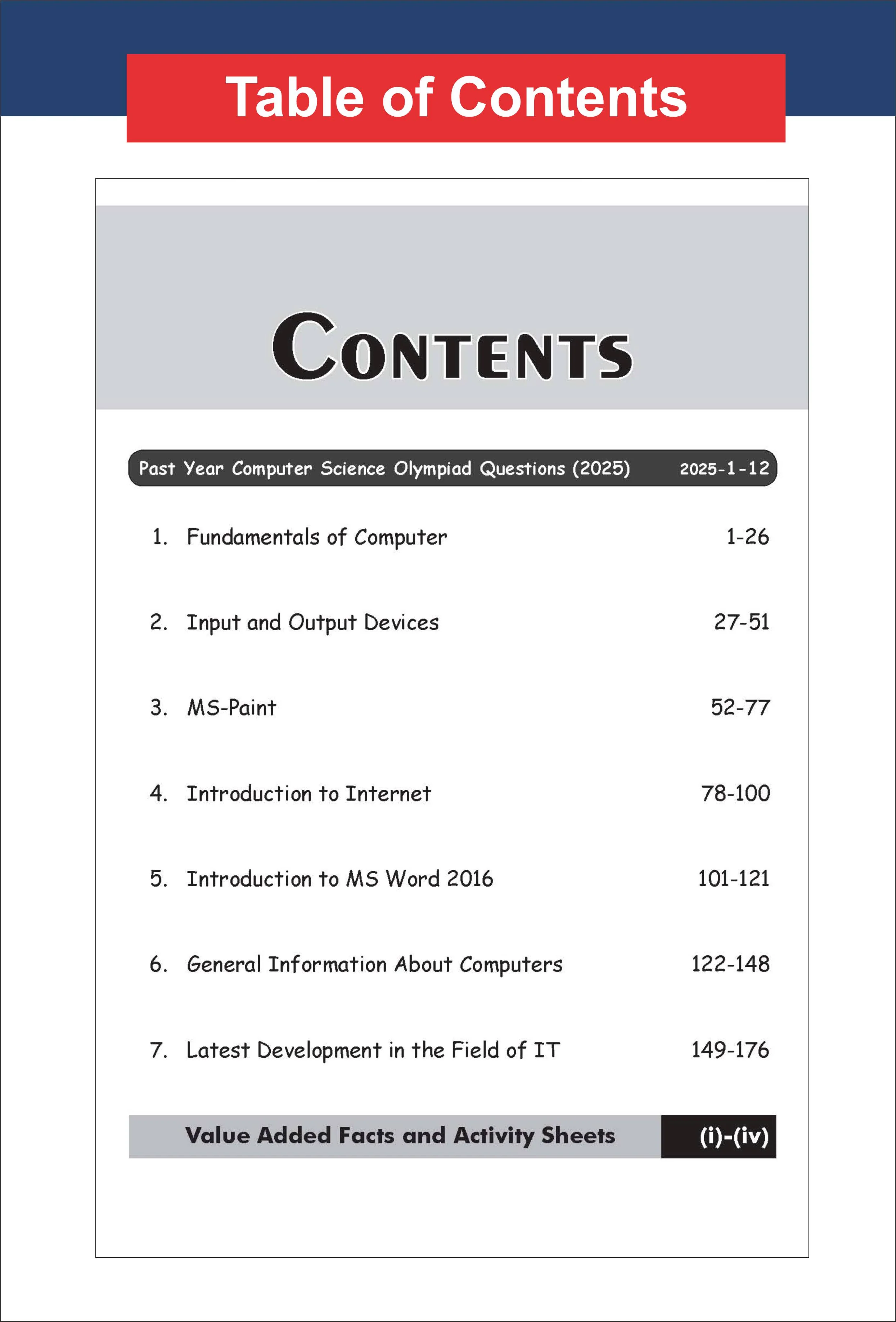 Disha Combo Class 3 (set of 7 books) Olympiad Champs Science, Mathematics, English, Logical Reasoning, Computer Science (Cyber) & GK with PYQs & 30 Mock Tests 5th Edn | 2026 - 27 Exam - Image 5