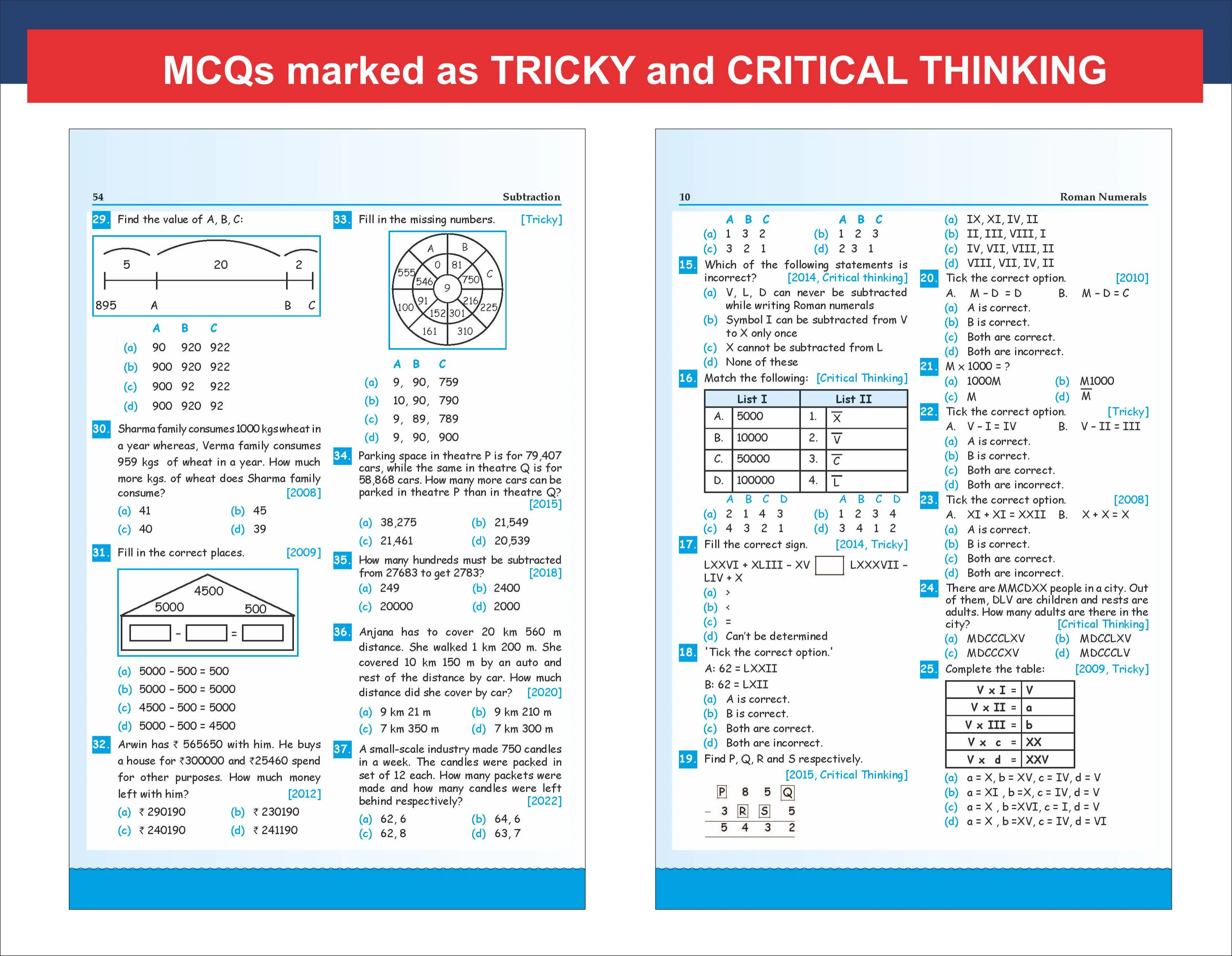 Disha Combo Class 5 (set of 3 books) Olympiad Champs Science, Mathematics & English with Chapter-wise Previous 13 Year (2025 - 2013) Questions 7th Edition | 2026 - 27 Exam - Image 7