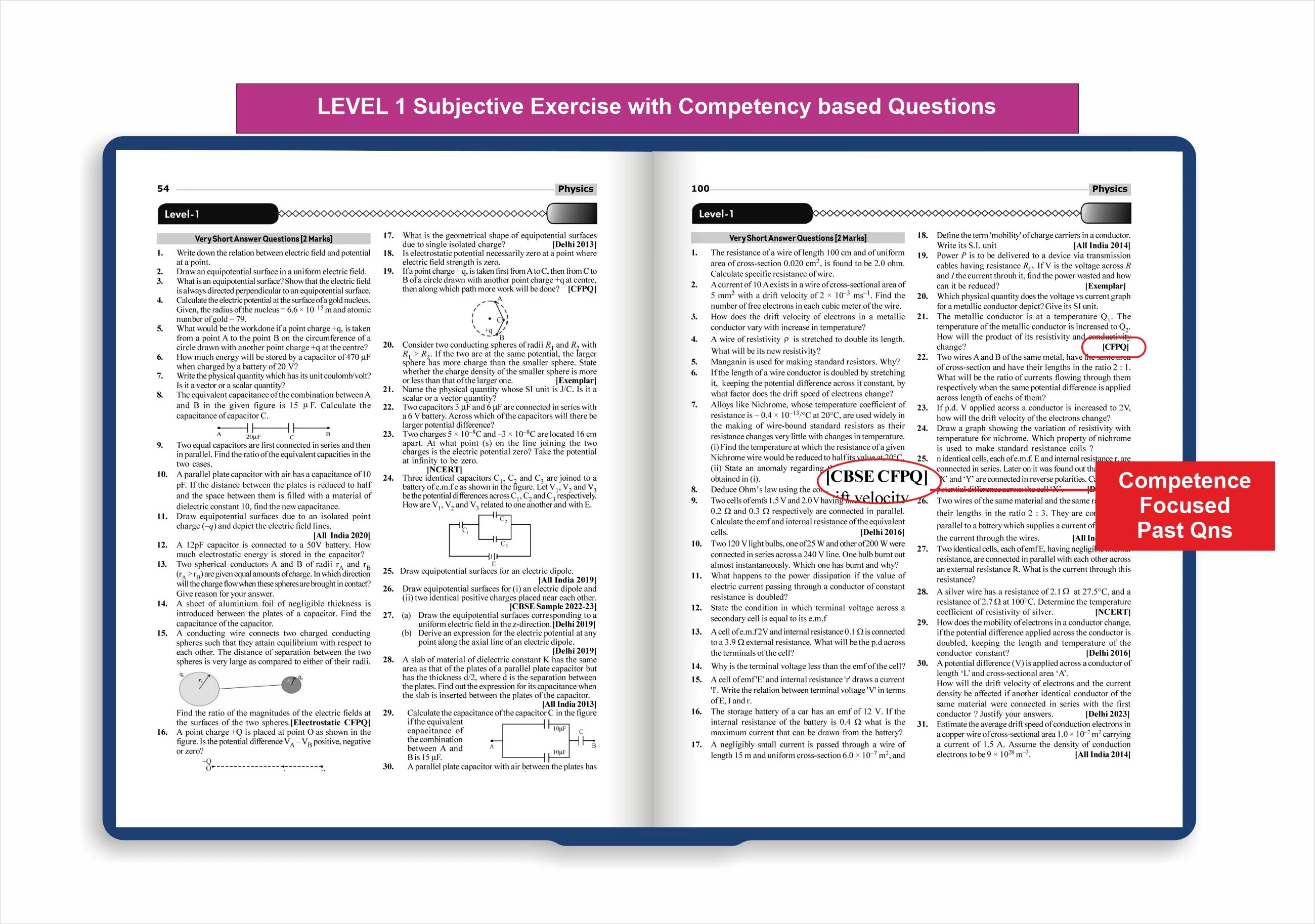 Disha Combo (set of 2 Books) WINR Series CBSE Class 12 Physics & Chemistry Chapter-wise Objective & Subjective Question Bank | New Syllabus | For 2026 Exam | Fully Solved | Competency (CFPQ) - Image 6