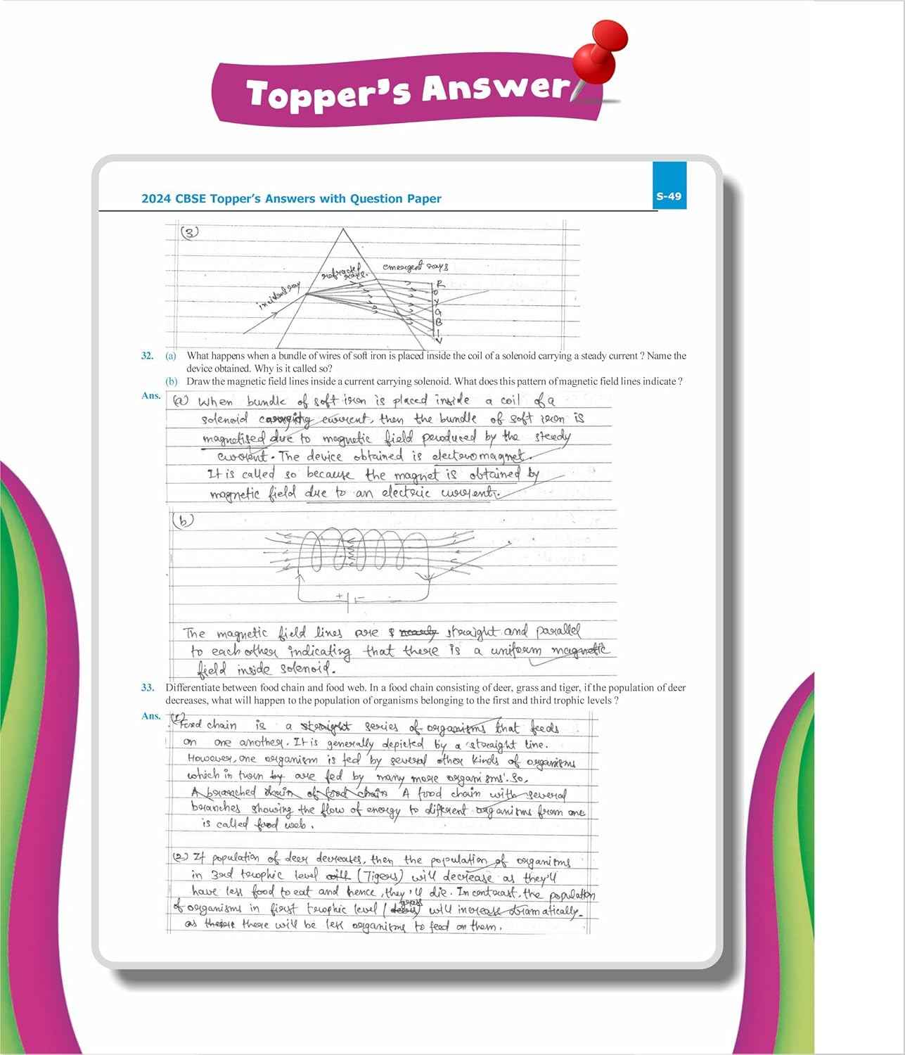 Disha (Set of 5 Books with 4 Workbooks) Score 100 Science, Mathematics (Standard), Social Science, Hindi B, English Language & Literature CBSE Class 10 - 10 Year-wise Solved Papers (2016 - 2025) | 2026 Exam - Image 6